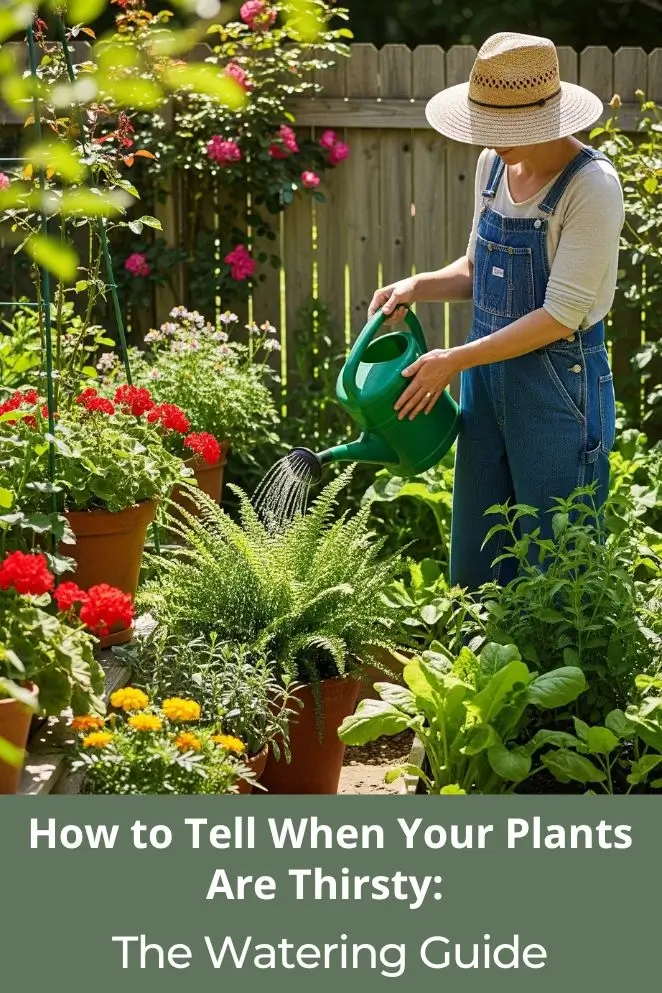 How to Tell When Your Plants Are Thirsty