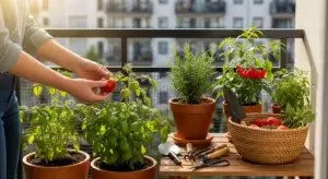 Maximizing Harvest on a Small Balcony