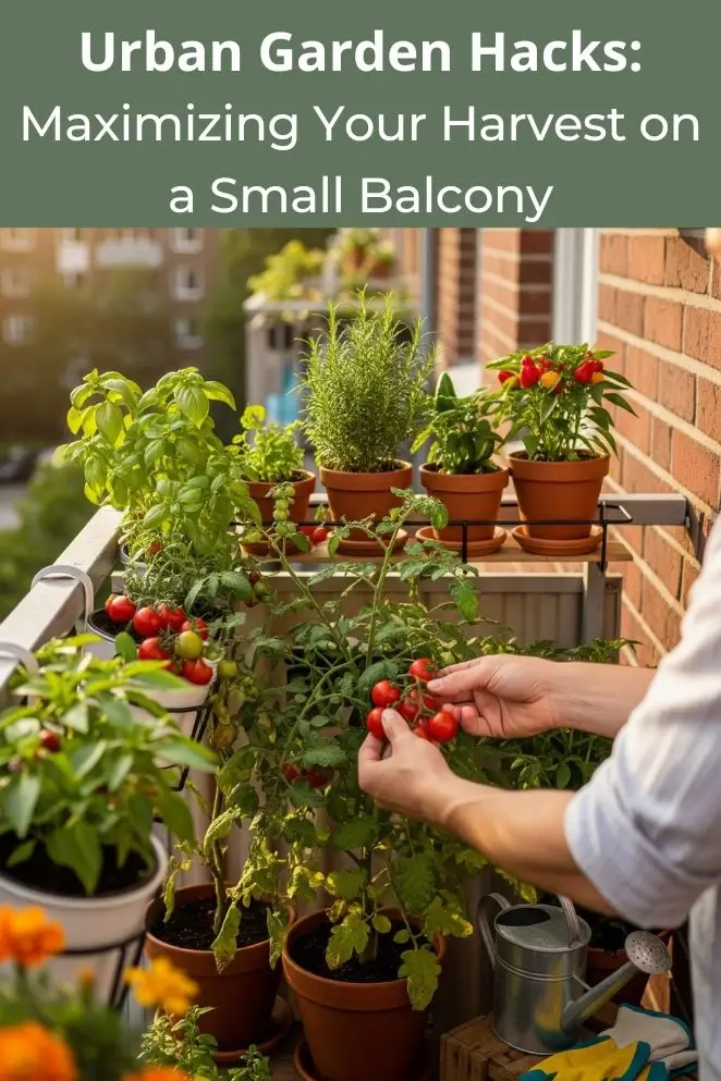 Maximizing Harvest on a Small Balcony