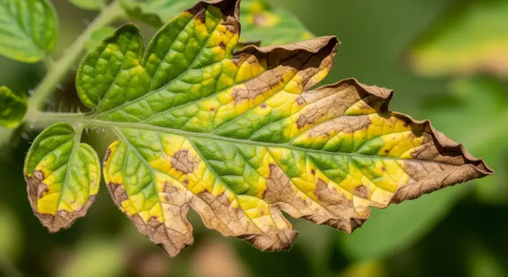 Tomato Leaf Discoloration
