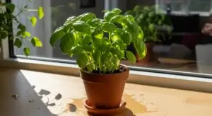 Basil Plant Indoor