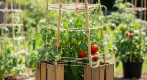 DIY Tomato Plant Support