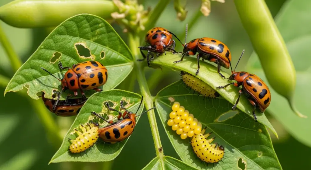 Mexican Bean Beetles
