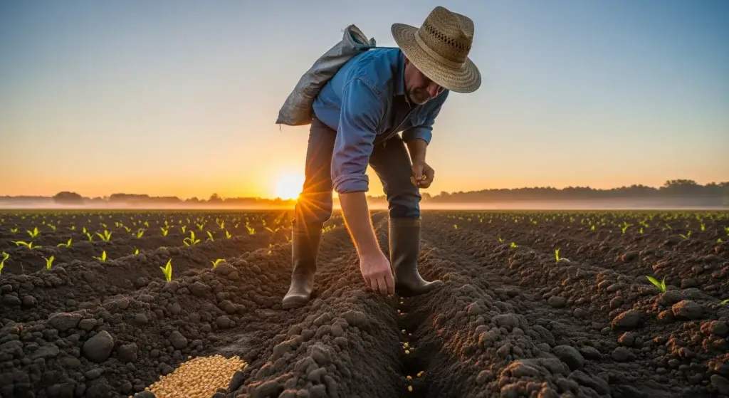 Planting Corn