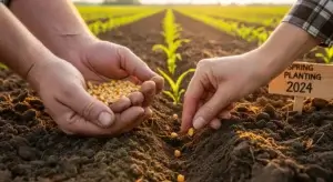 Planting Corn From Seed