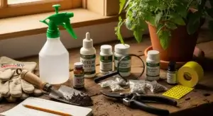 Tools and Supplies for Dealing with Pests and Diseases