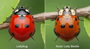Ladybugs vs Asian Lady Beetles